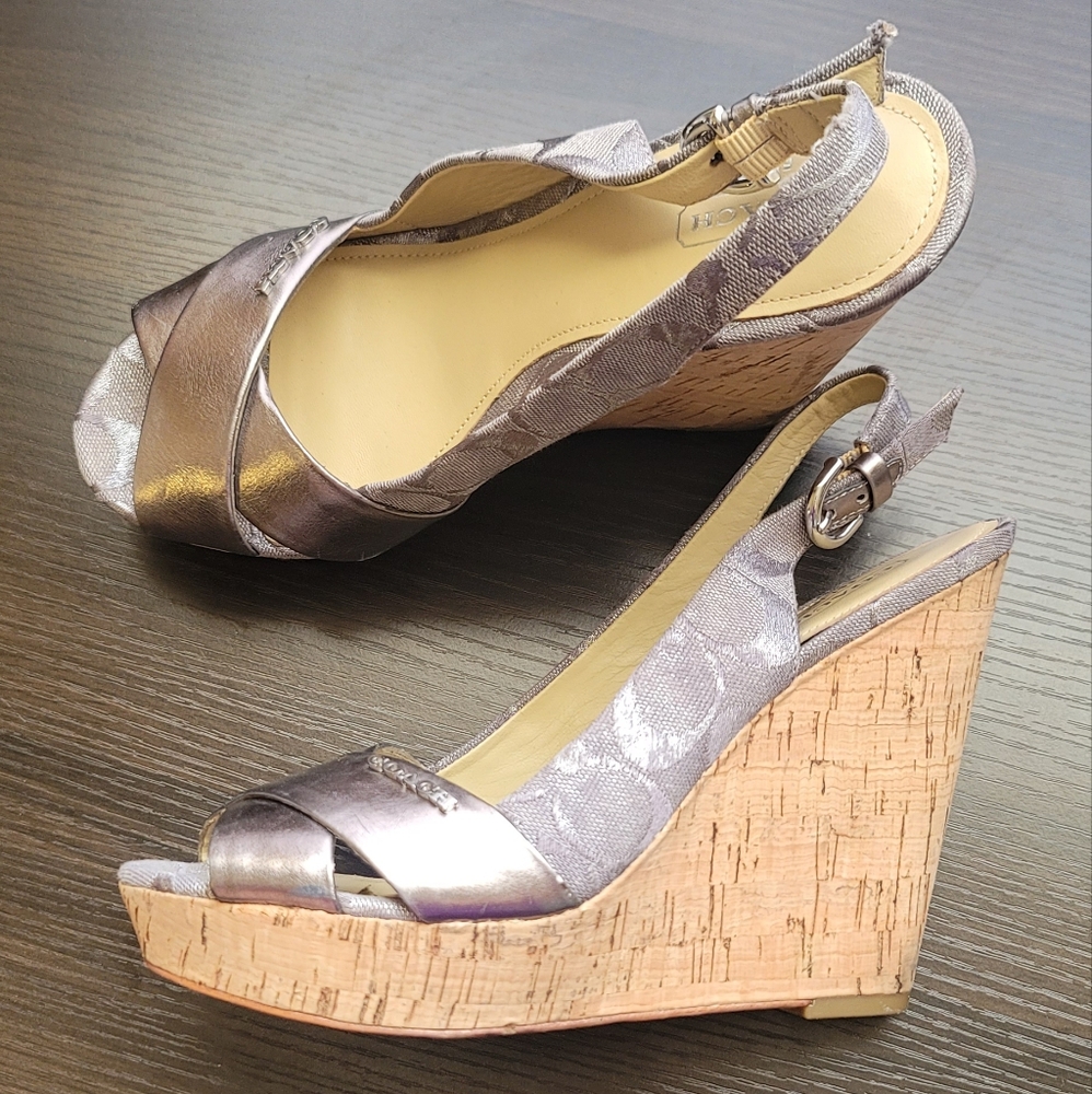 Coach Wedge "Jessy" Shoes